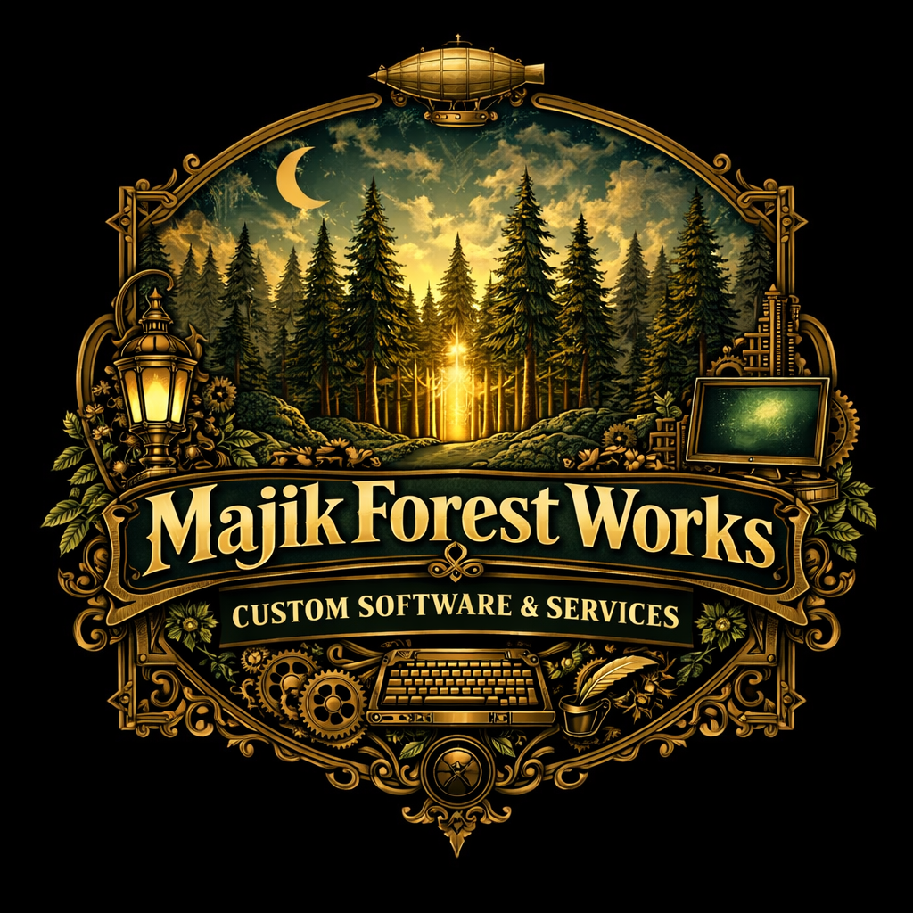 Majik Forest Works logo